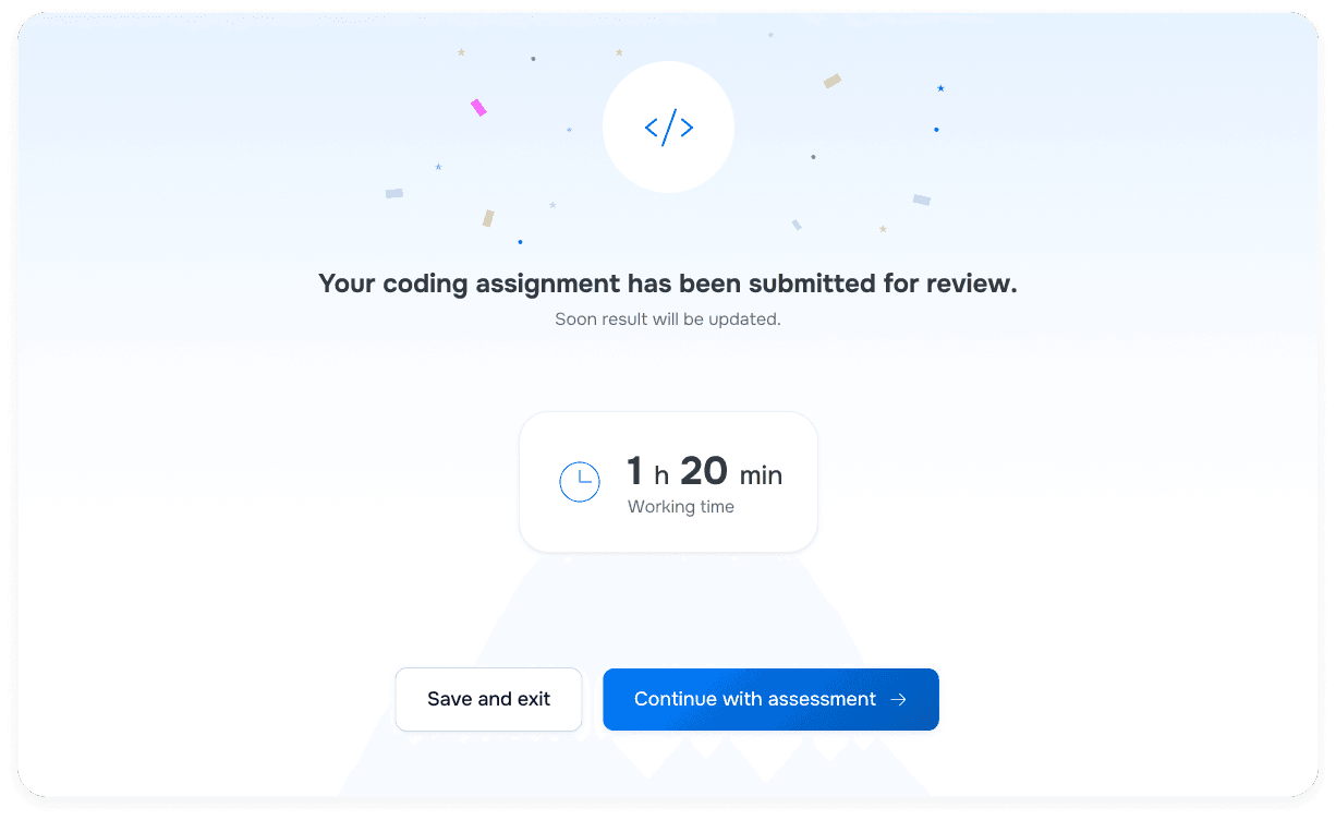 Coding assignment